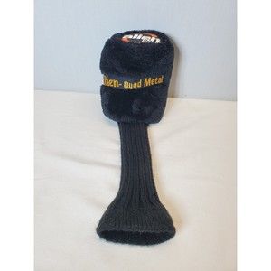 ALIEN GOLF, Alien - quad metal golf club cover W/golfer RX kit zip pocket.